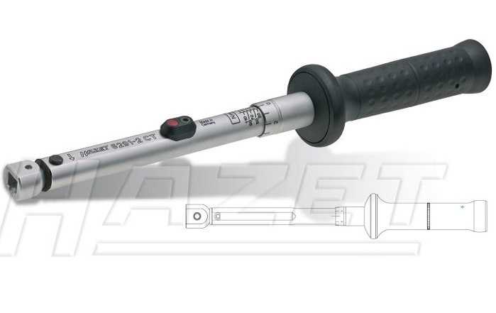 HAZET電子數(shù)顯式扭力扳手-7294-2ETAC, 40-400 Nm(±1％