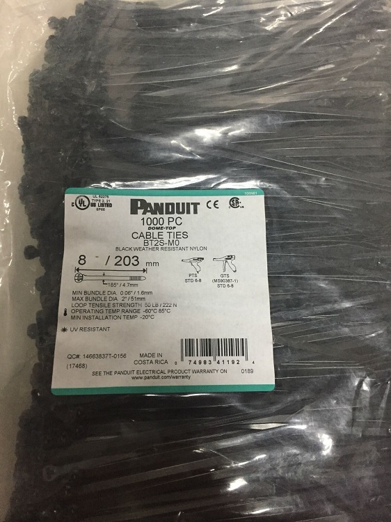 PRT10EH-C/PRT12EH-C美國泛達（Panduit）尼龍6.6松脫式重復(fù)使用扎帶